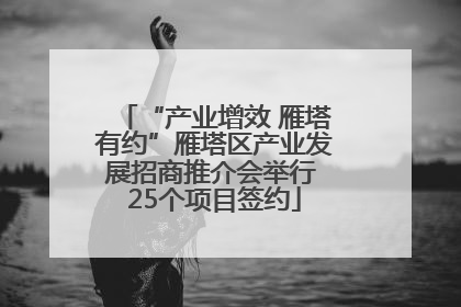 “产业增效 雁塔有约”雁塔区产业发展招商推介会举行 25个项目签约
