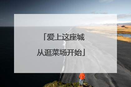 爱上这座城 从逛菜场开始