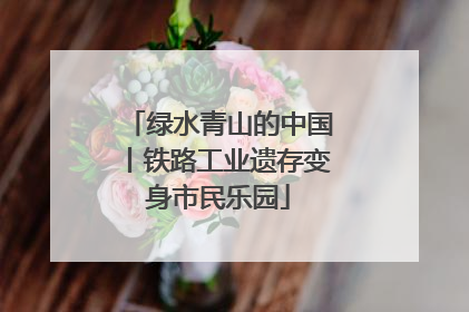 绿水青山的中国丨铁路工业遗存变身市民乐园
