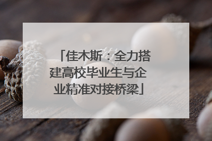 佳木斯：全力搭建高校毕业生与企业精准对接桥梁