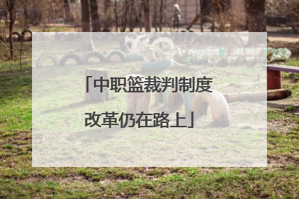 中职篮裁判制度改革仍在路上
