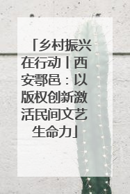 乡村振兴在行动丨西安鄠邑：以版权创新激活民间文艺生命力