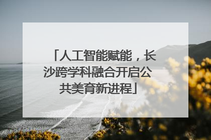 人工智能赋能，长沙跨学科融合开启公共美育新进程