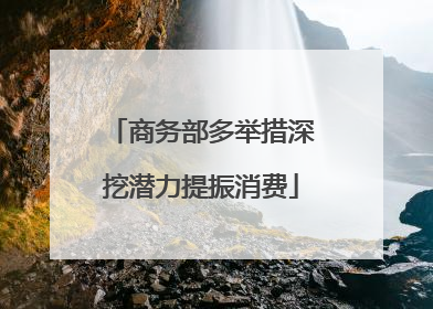 商务部多举措深挖潜力提振消费