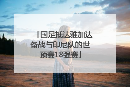 国足抵达雅加达备战与印尼队的世预赛18强赛