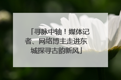 寻脉中轴！媒体记者、网络博主走进东城探寻古韵新风