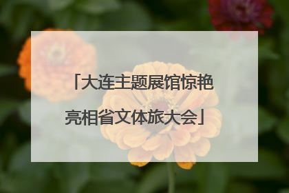 大连主题展馆惊艳亮相省文体旅大会