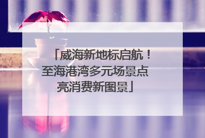 威海新地标启航！至海港湾多元场景点亮消费新图景