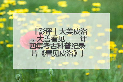 影评丨大美皮洛，大善看见——评四集考古科普纪录片《看见皮洛》
