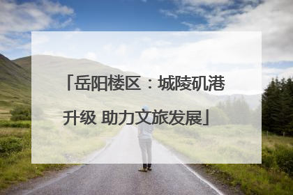 岳阳楼区：城陵矶港升级 助力文旅发展