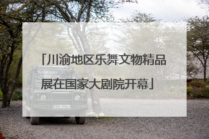 川渝地区乐舞文物精品展在国家大剧院开幕