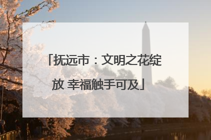 抚远市：文明之花绽放 幸福触手可及