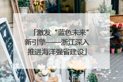 激发“蓝色未来”新引擎——浙江深入推进海洋强省建设