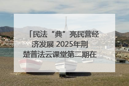 民法“典”亮民营经济发展 2025年荆楚普法云课堂第二期在武汉客厅开讲