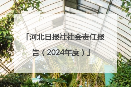 河北日报社社会责任报告（2024年度）