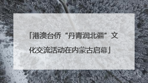 港澳台侨“丹青润北疆”文化交流活动在内蒙古启幕