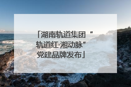 湖南轨道集团“轨道红·湘动脉”党建品牌发布
