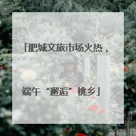肥城文旅市场火热，端午“邂逅”桃乡