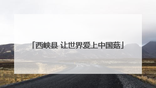西峡县 让世界爱上中国菇