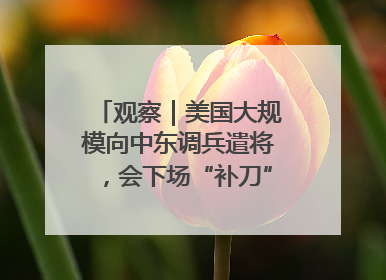 观察｜美国大规模向中东调兵遣将，会下场“补刀”进攻伊朗吗？