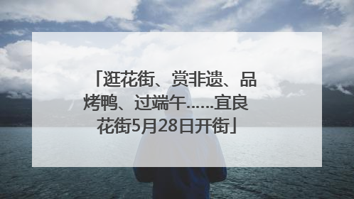 逛花街、赏非遗、品烤鸭、过端午……宜良花街5月28日开街