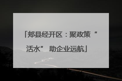 郏县经开区：聚政策“活水” 助企业远航