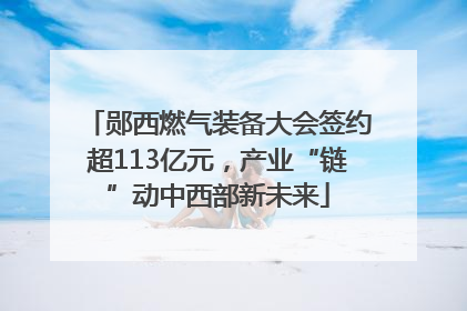 郧西燃气装备大会签约超113亿元，产业“链”动中西部新未来