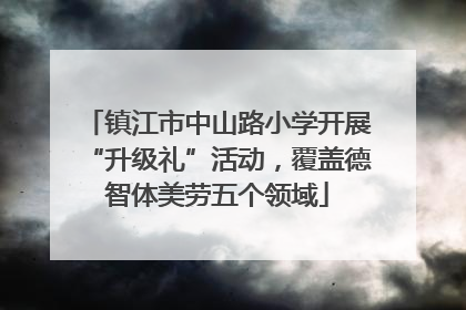 镇江市中山路小学开展“升级礼”活动，覆盖德智体美劳五个领域
