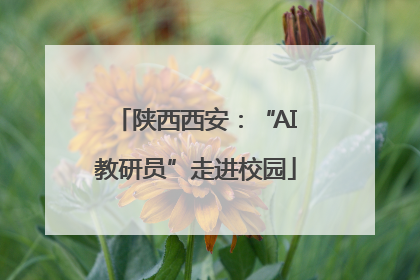 陕西西安：“AI教研员”走进校园