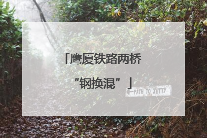 鹰厦铁路两桥“钢换混”