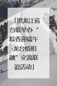 黑龙江省台联举办“粽香迎端午·龙台情相融”交流联谊活动