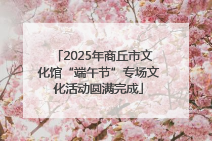 2025年商丘市文化馆“端午节”专场文化活动圆满完成