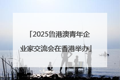 2025鲁港澳青年企业家交流会在香港举办